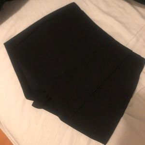 Black skort (skirt with shorts under)